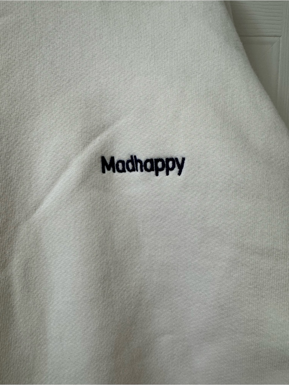 Madhappy Cream Logo Hoodie - Picture 2 of 10